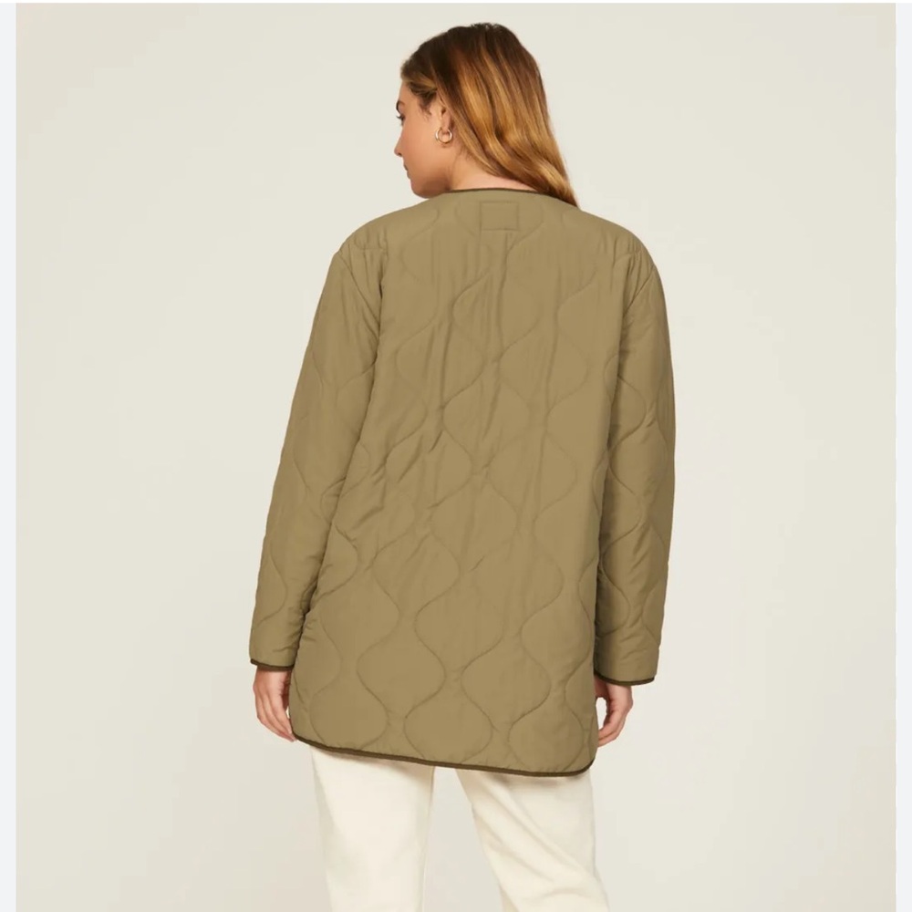 Rails Olive Quilted Puffer Jacket - Picture 7 of 10